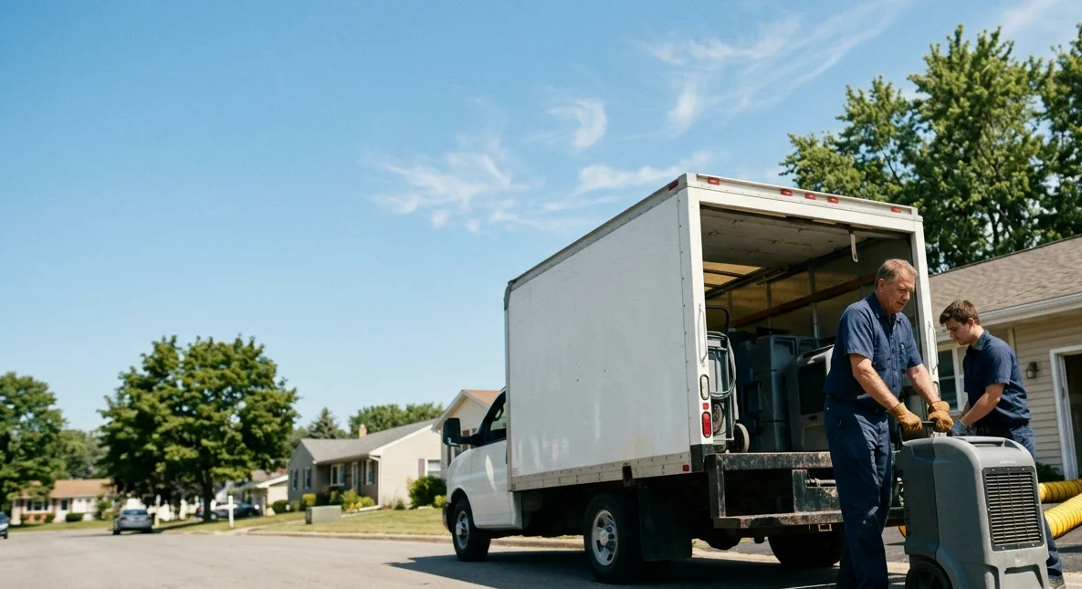 Water Damage Cleanup in Montgomery, IN near me